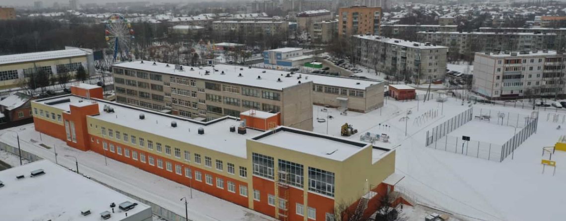Строительство пристройки школы №7 в г. Серпухов