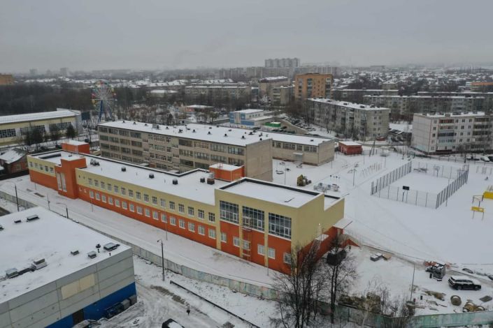 Строительство пристройки школы №7 в г. Серпухов